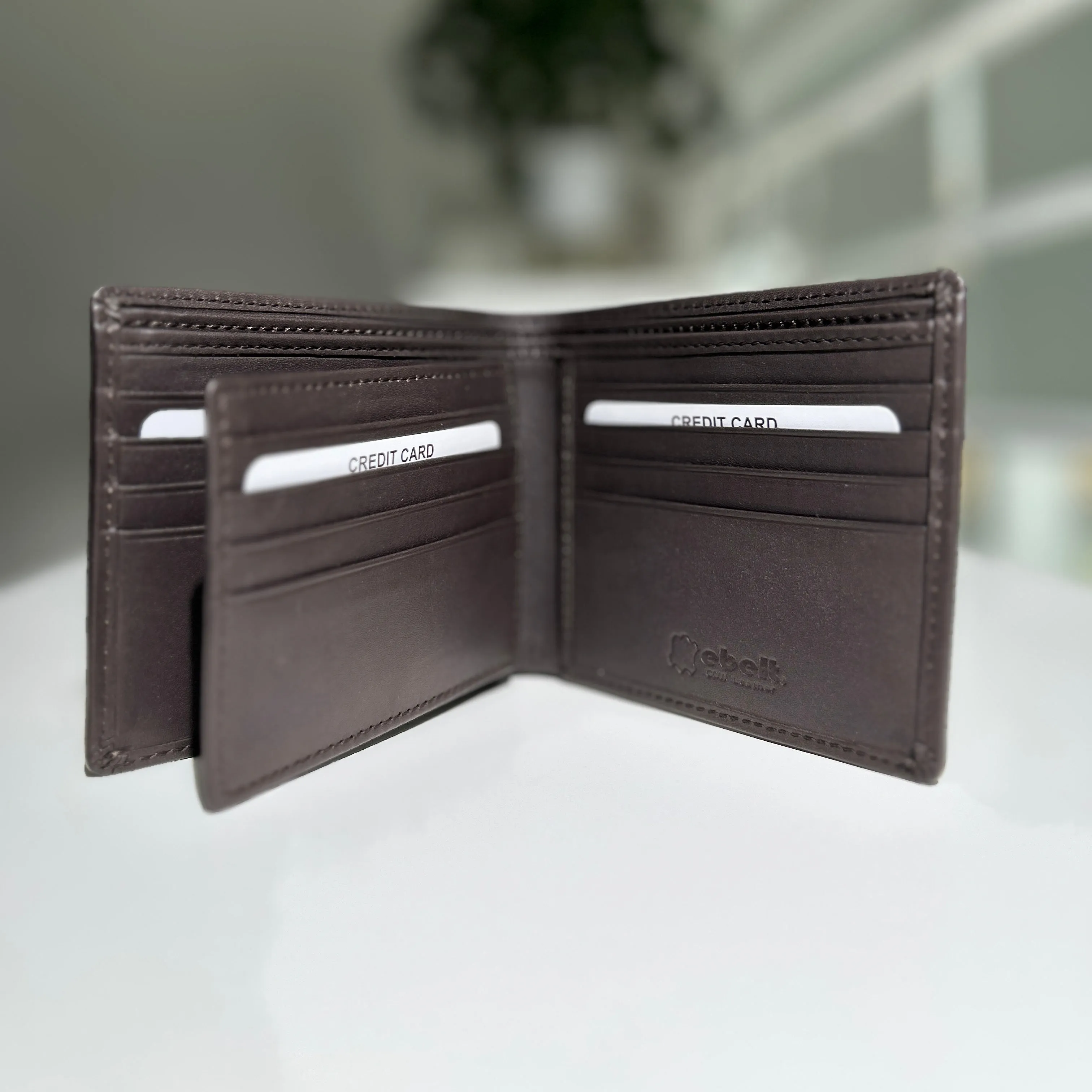 WM129X - Cow leather wallet 印度製頭層牛皮銀包