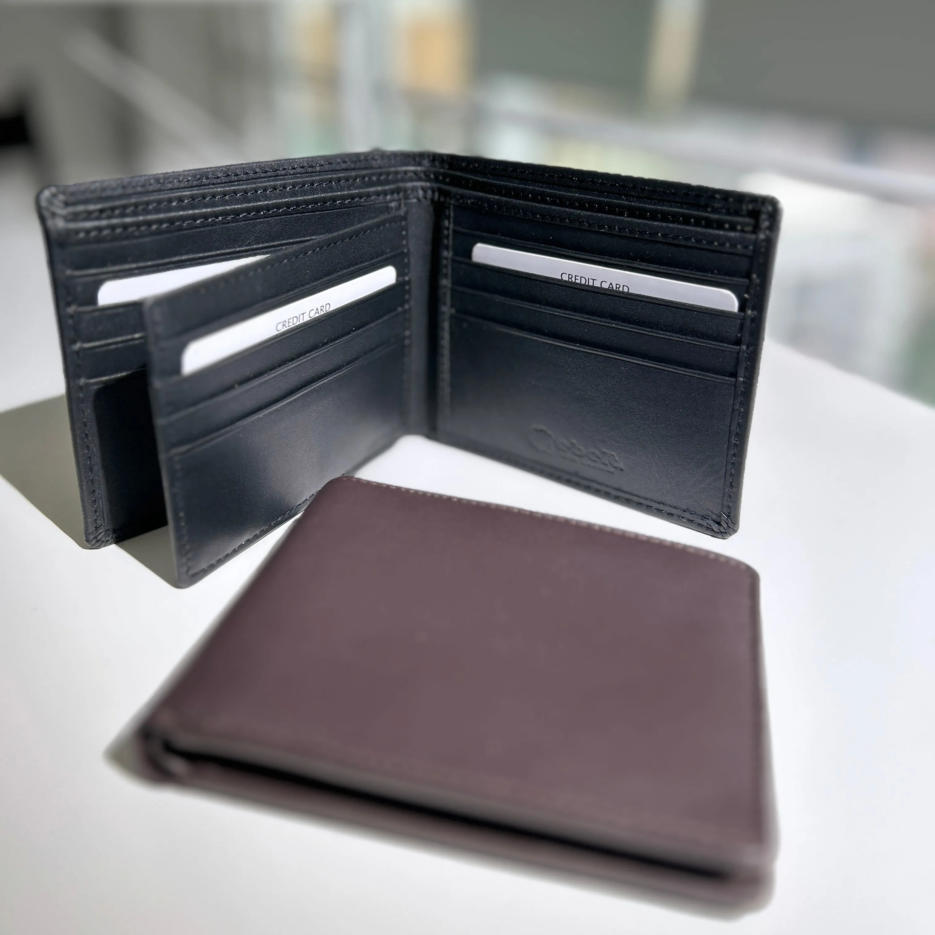 WM129X - Cow leather wallet 印度製頭層牛皮銀包