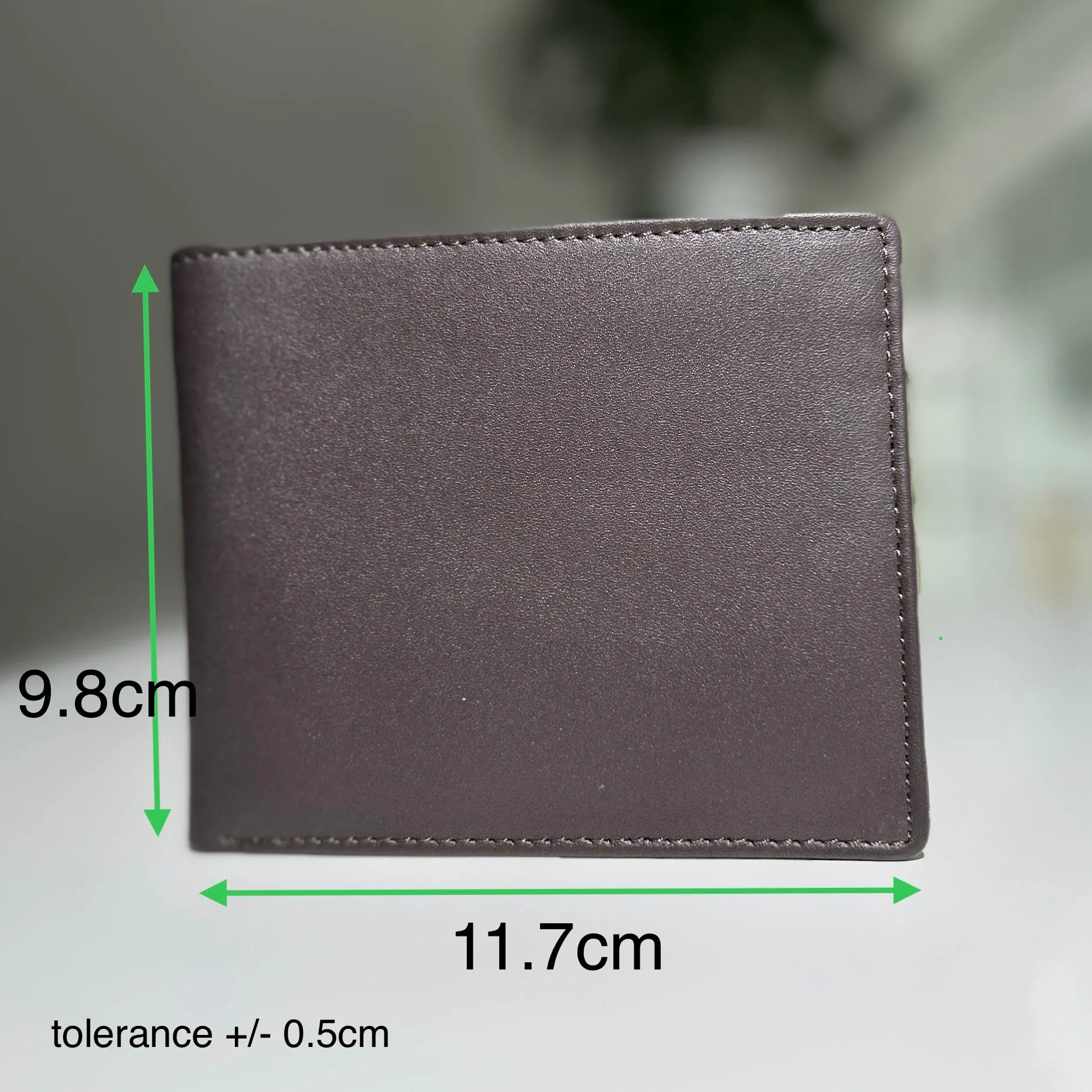 WM129X - Cow leather wallet 印度製頭層牛皮銀包