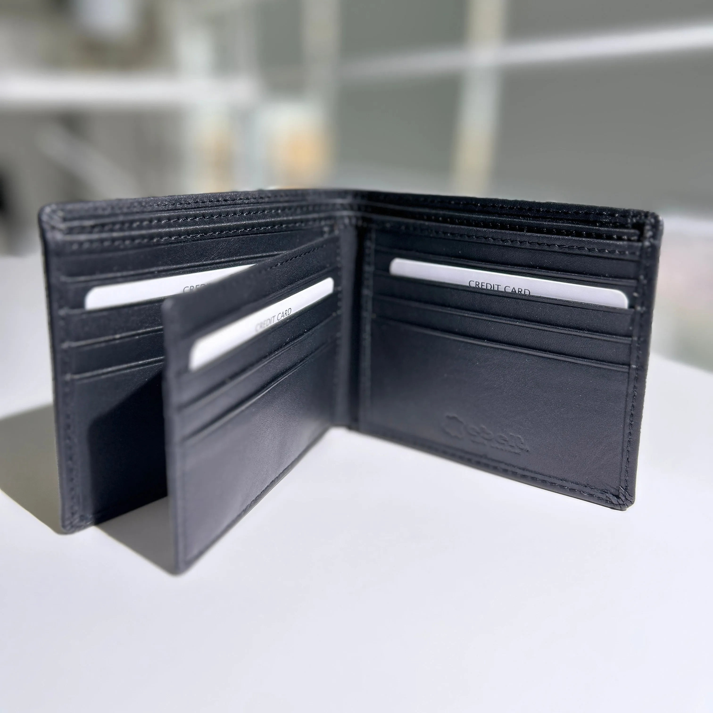 WM129X - Cow leather wallet 印度製頭層牛皮銀包