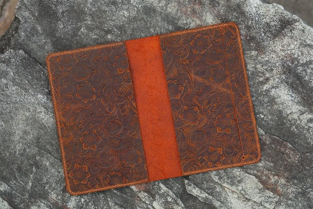 Women embossing Leather cover for Leuchtturm1917 Medium A5 Notebook