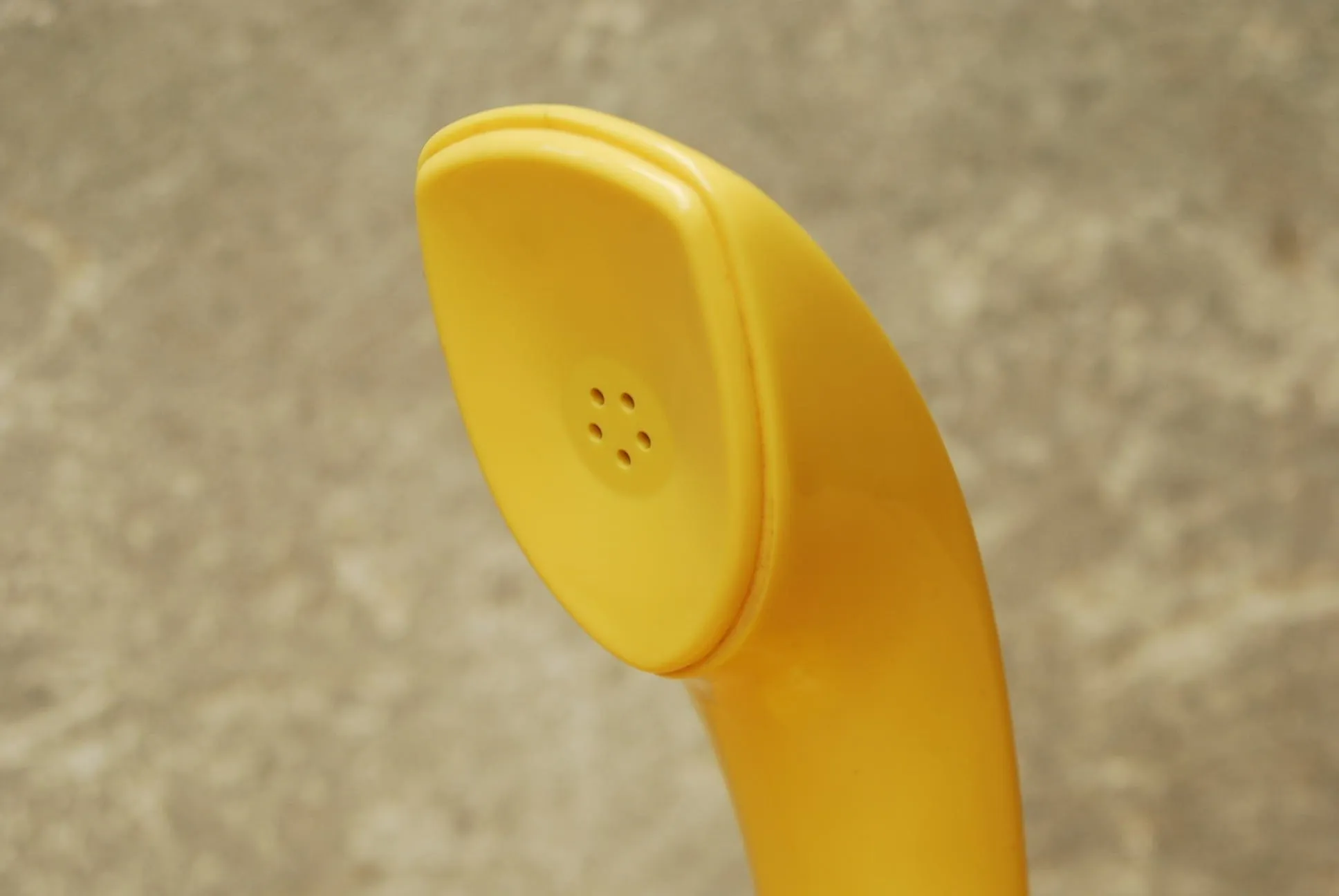 Yellow Original Ericofon by Ericsson