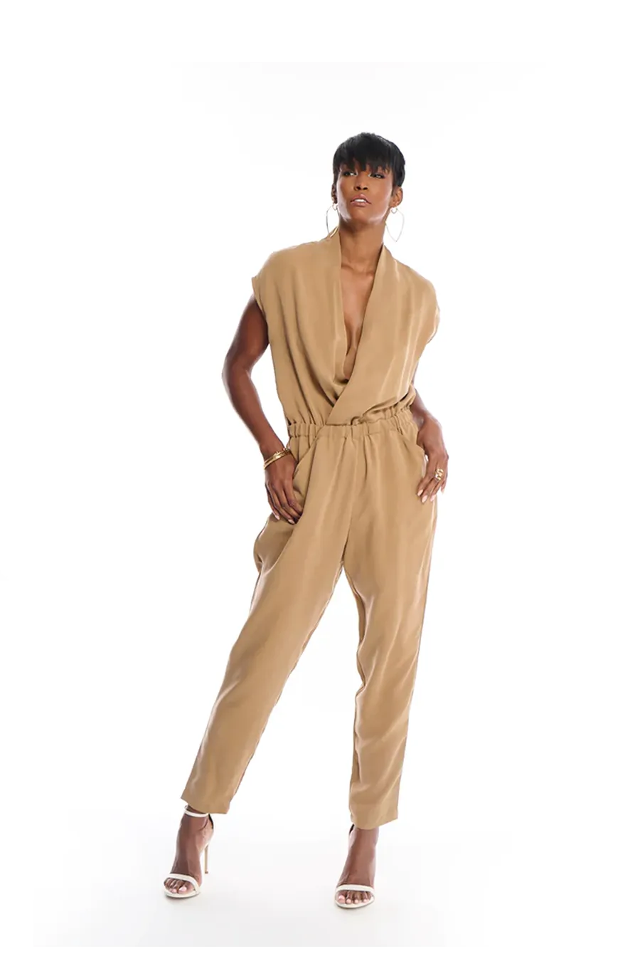Zen Sleeveless Jumpsuit