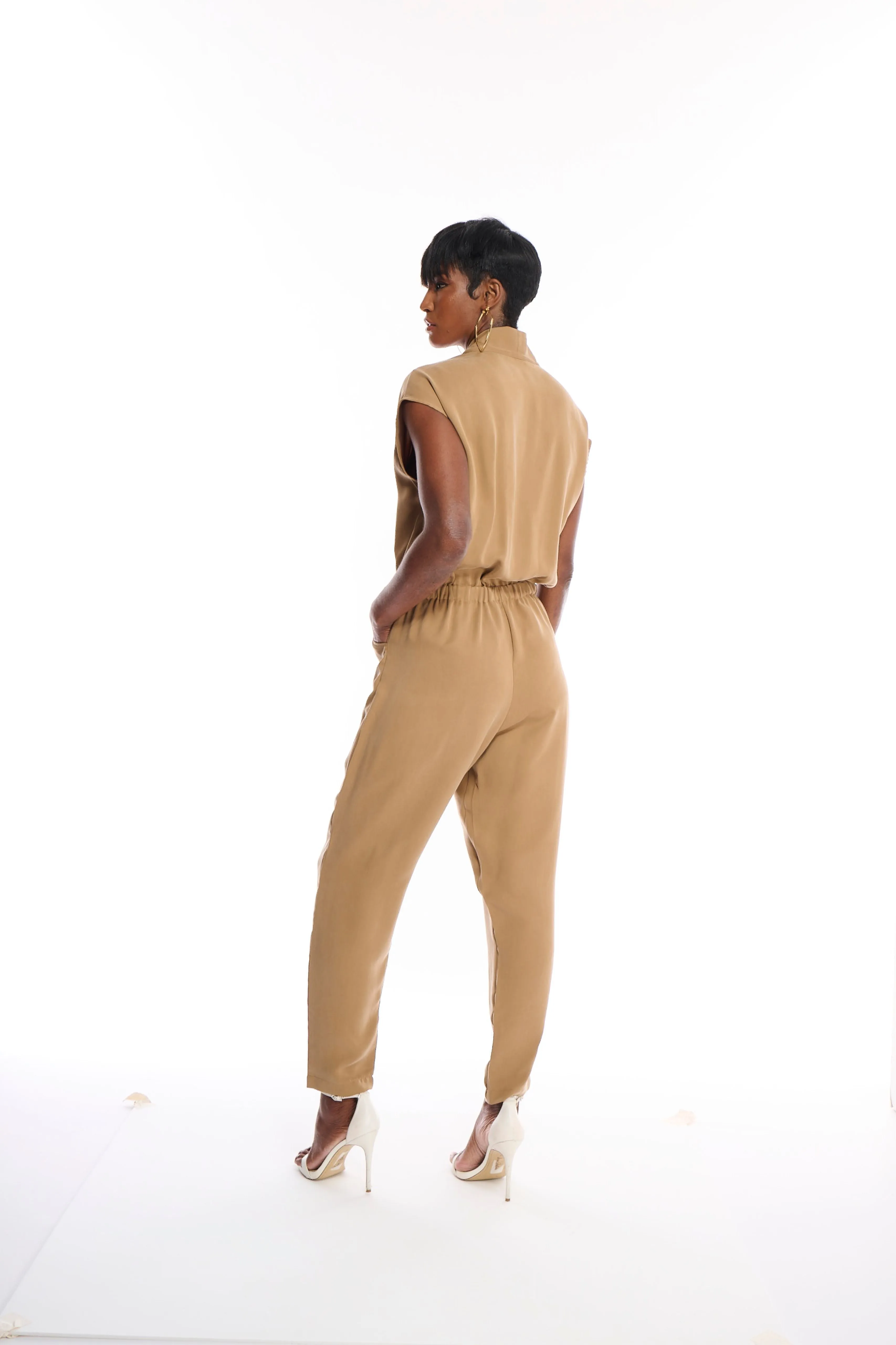 Zen Sleeveless Jumpsuit